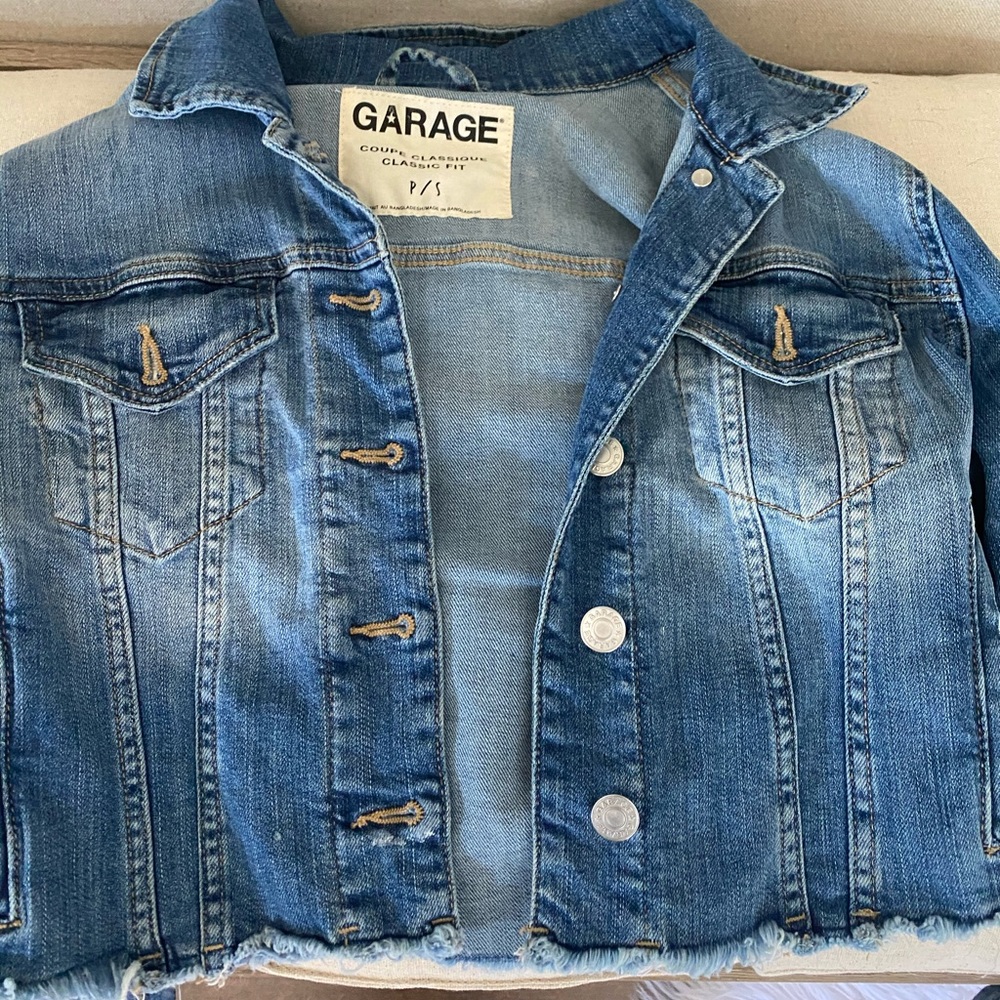 Cropped boyfriend Jacket